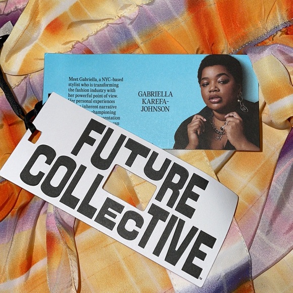 Future Collective Women’s Tie-Waist Paperbag Shorts - Picture 6 of 7